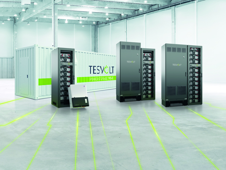 Tesvolt Batteriespeicher E-Serie