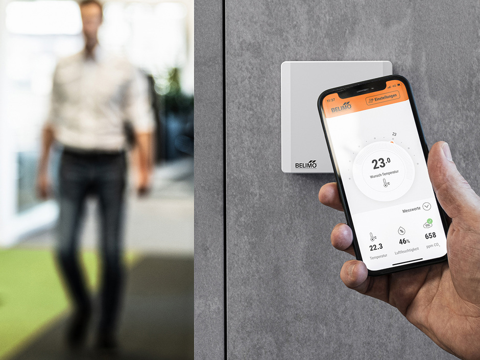 Belimo Raumsensoren App
