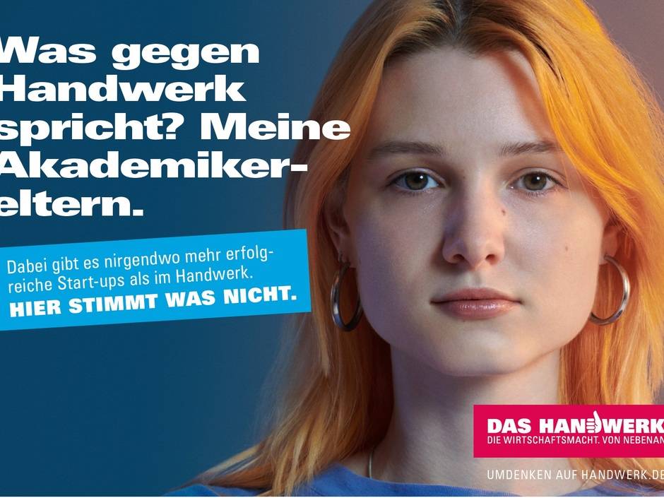Der Zentralverband des Deutschen Handwerks startet eine neue Werbekampagne gegen Vorurteile der Branche.