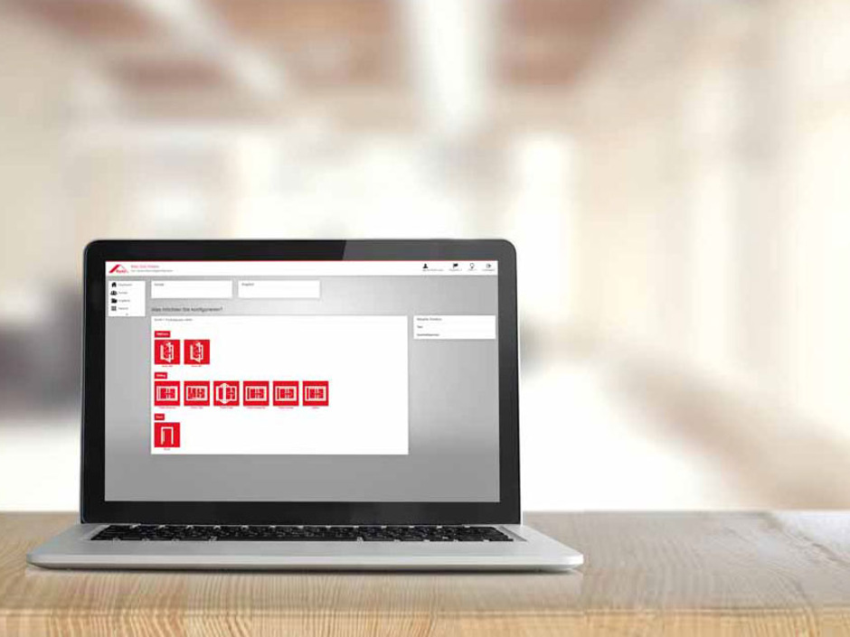 Roto: neue Funktionen im Online-Beschlagkonfigurator 