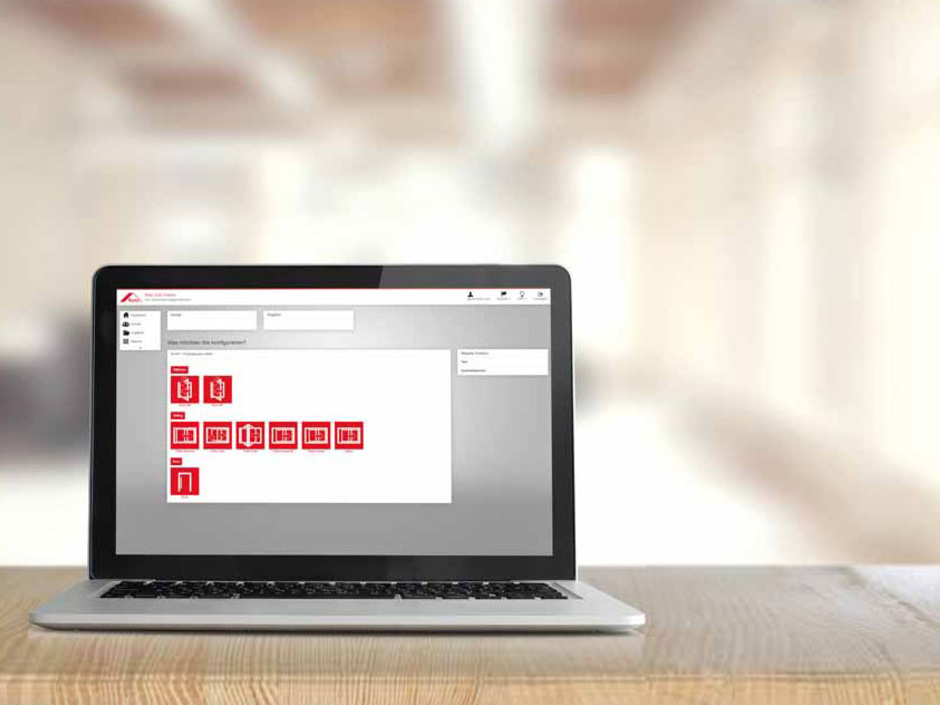Roto: neue Funktionen im Online-Beschlagkonfigurator Roto: neue Funktionen im Online-Beschlagkonfigurator