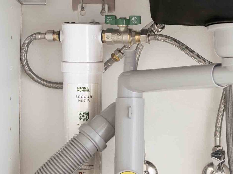 Untertisch-Filter Seccua MK7 für Trinkwasser aus dem Wasserhahn