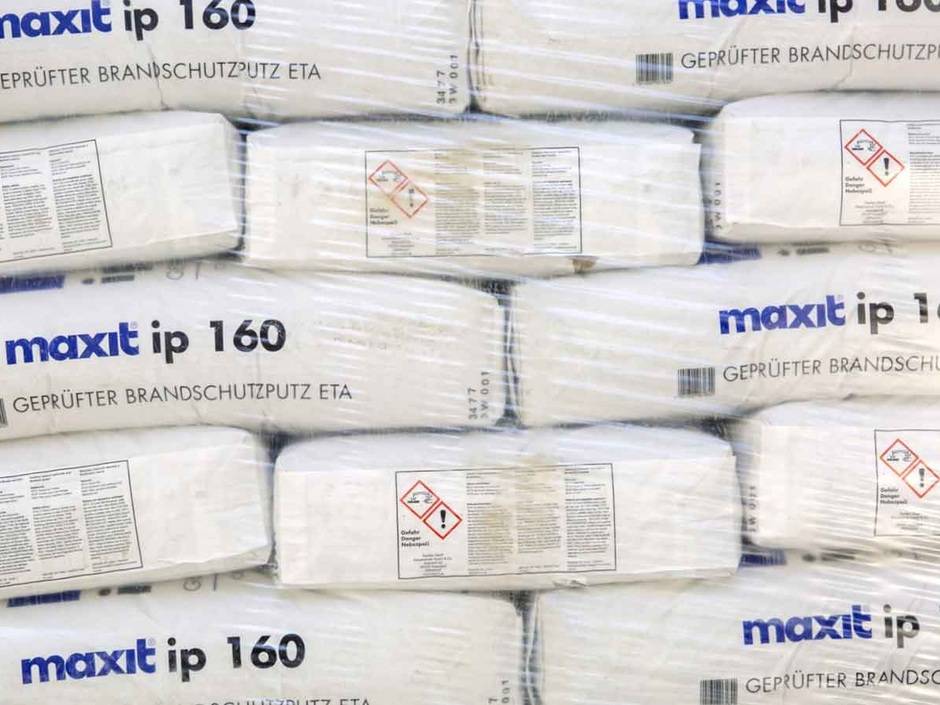 Maxit ip 160 Brandschutzputz
