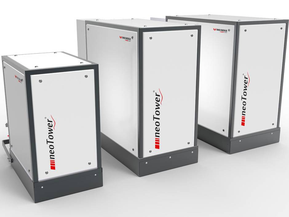 RMB Energie neotower mit Yanmar-Motoren