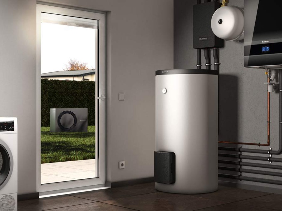 Buderus WLW MB A H Außenheinheit für Wärmepumpen-Hybridsysteme
