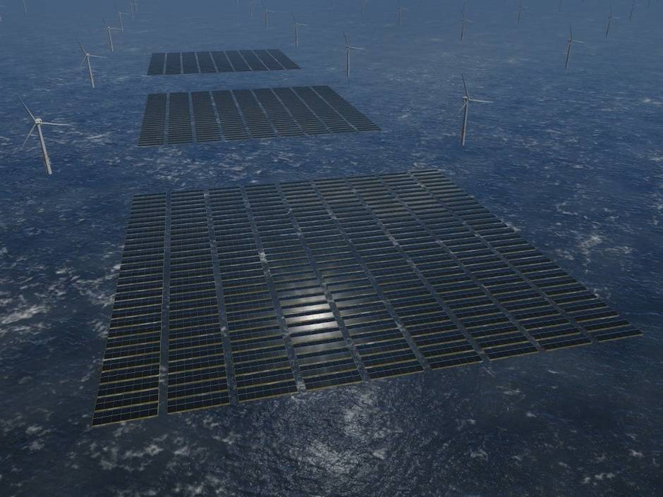 Solarparks innerhalb von Offshore-Windparks, um den Meeresraum besser zu nutzen und die Energieleistung zu erhöhen, ist das Ziel des neuen Projekts BAMBOO.