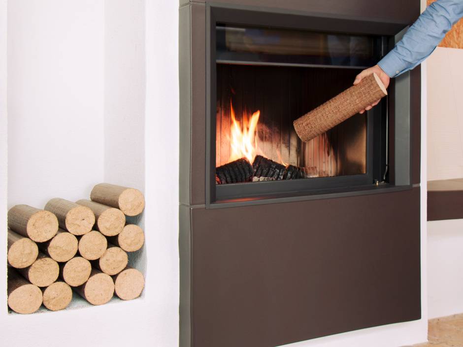 Brikett-Kaminofen