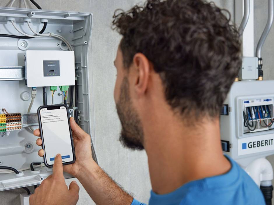 Geberit Connect bei Westfalia Technologies