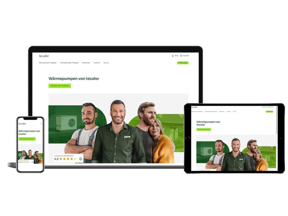 Alle Informationen zum Thema Wärmepumpe und Lüftung auf einen Blick und direkte Kontaktmöglichkeiten zum Hersteller. Das alles erwartet Nutzer ab sofort auf waermepumpe.tecalor.de