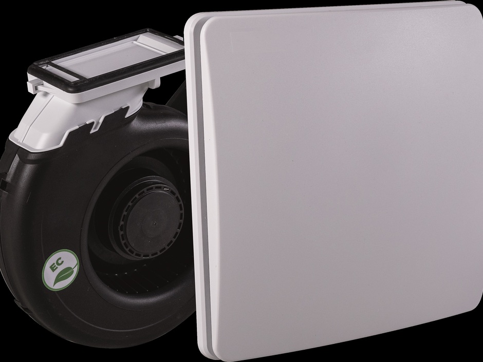 Pluggit erweitert die Kwait-Serie um ERL-EC Einrohrlüfter Pluggit erweitert die Kwait-Serie um ERL-EC Einrohrlüfter