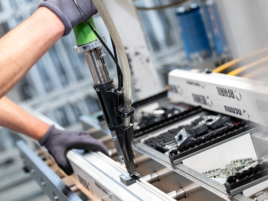 Produktion bei WINDOR Fensterwerk GmbH