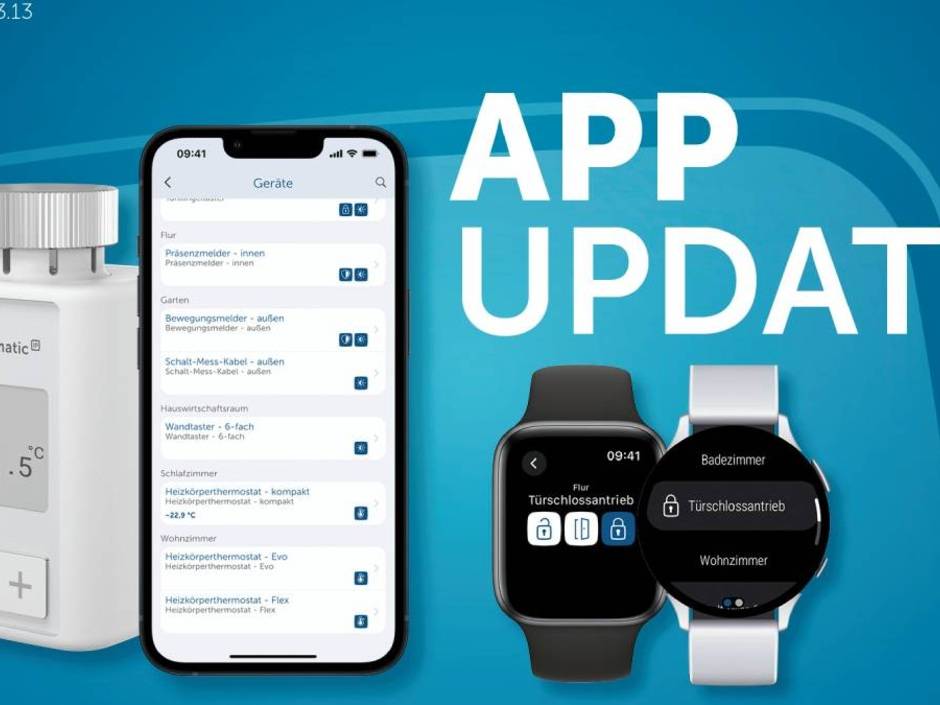 Homematic IP App-Update für Smartwatch
