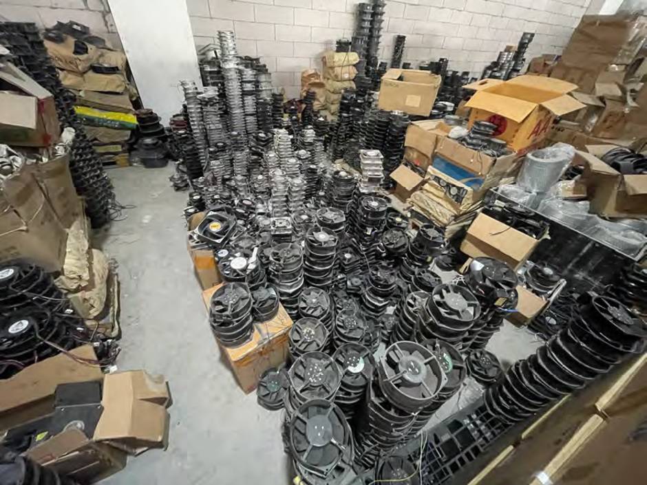 : Im September erfolgte eine unangekündigte Razzia in der Fälscherwerkstatt.