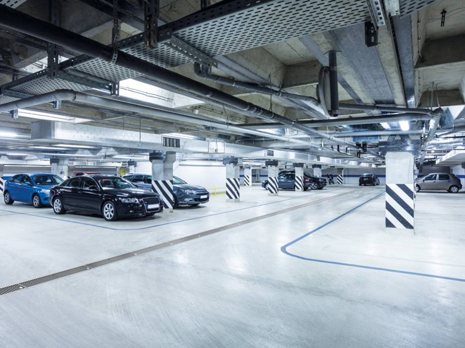 ACO Haustechnik Parkdeckrinne für Gussasphalt