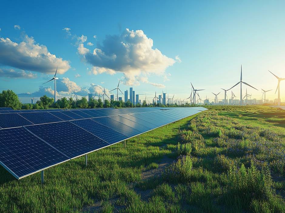 Rekordjahr 2024: Erneuerbare Energien dominieren Deutschlands Strommix