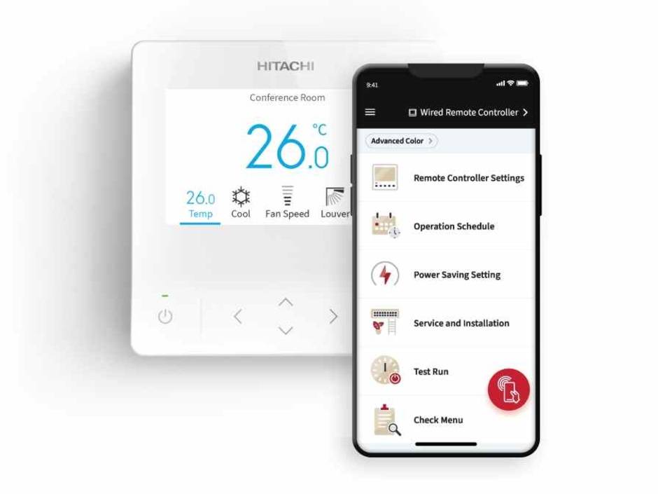 Hitachi Aircloud Tap app