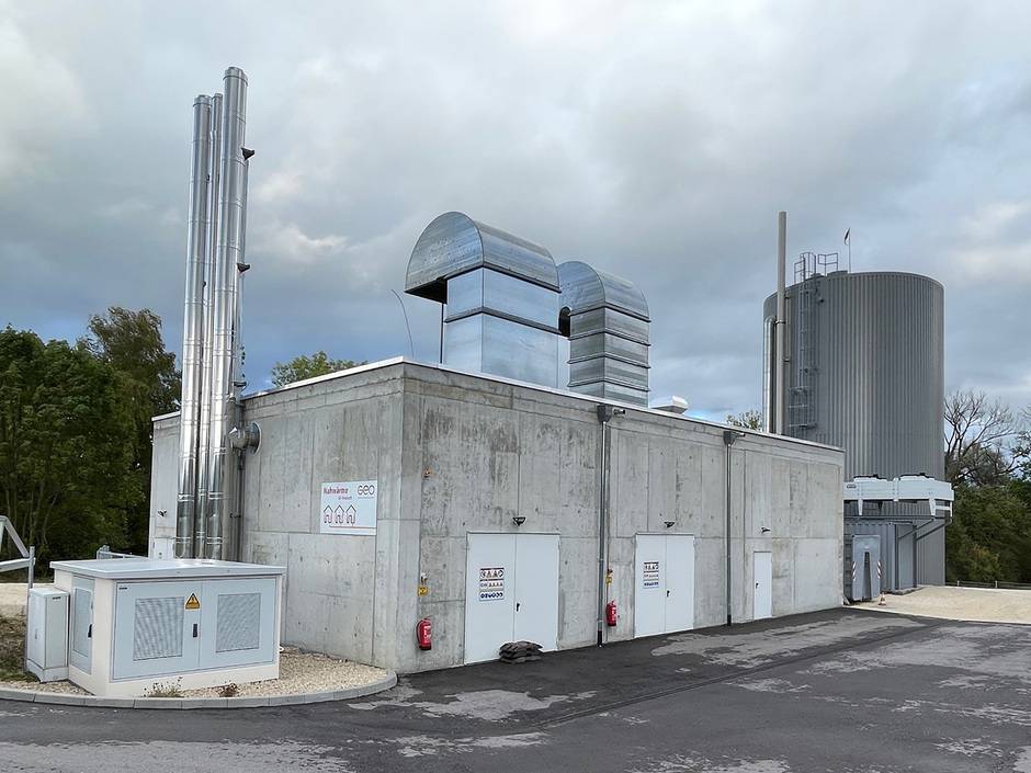 Nahwärmezentrale in Heubach