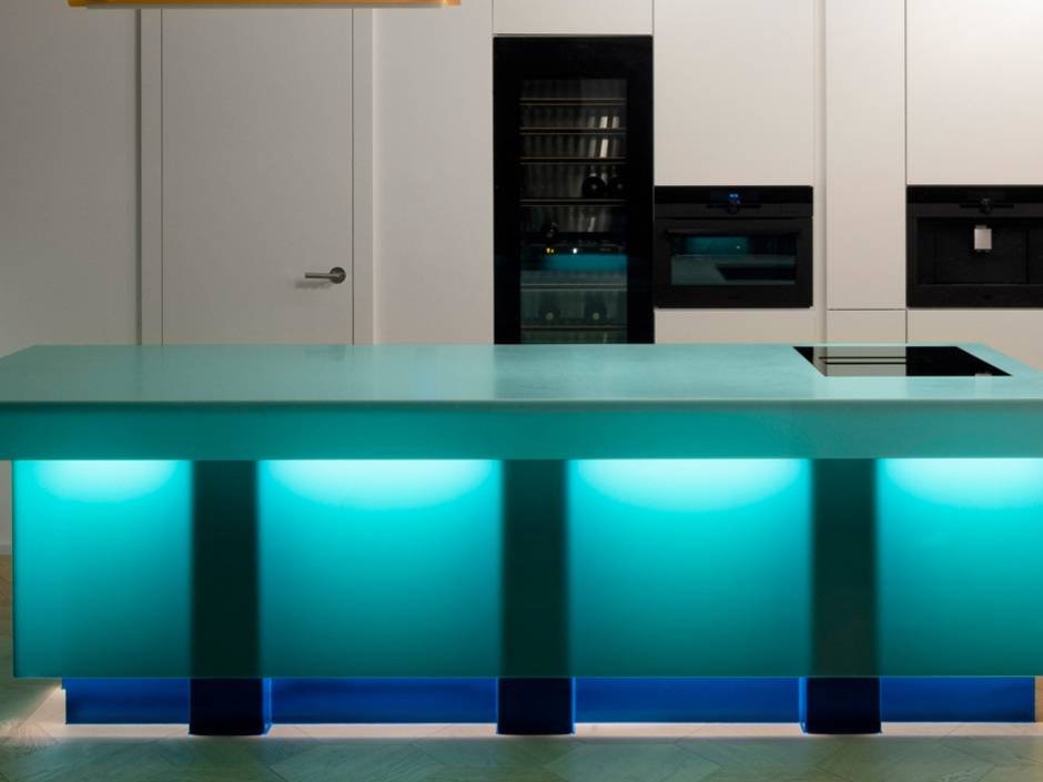 Himacs Emerald Kitchen