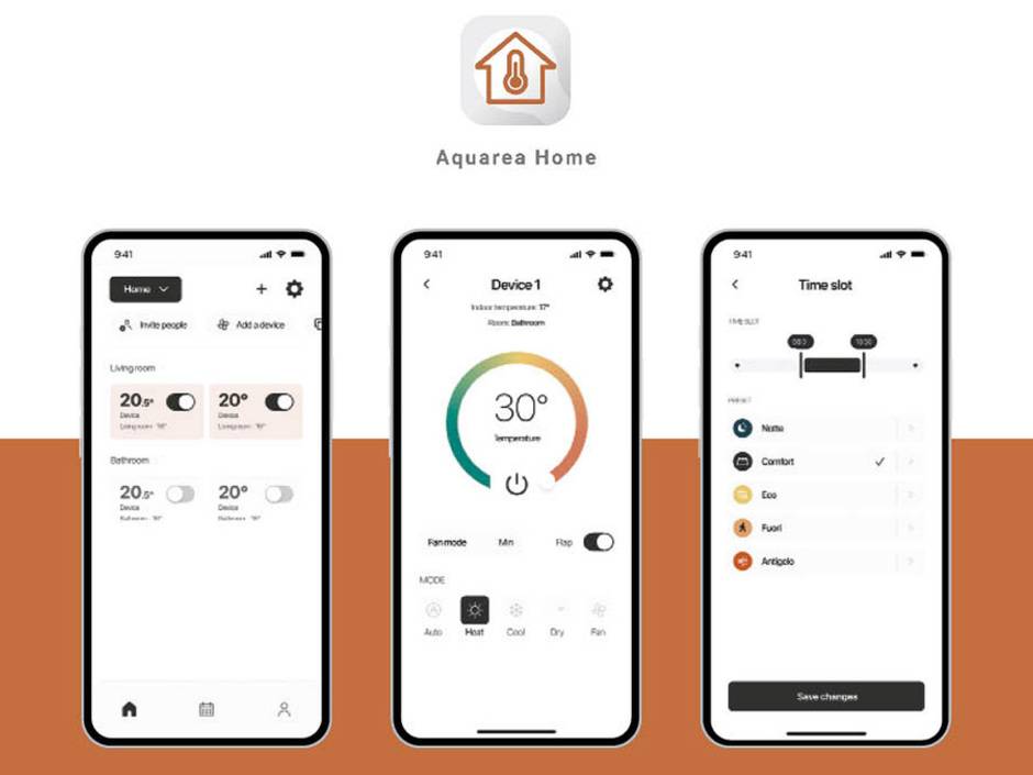 Aquarea Home App neu