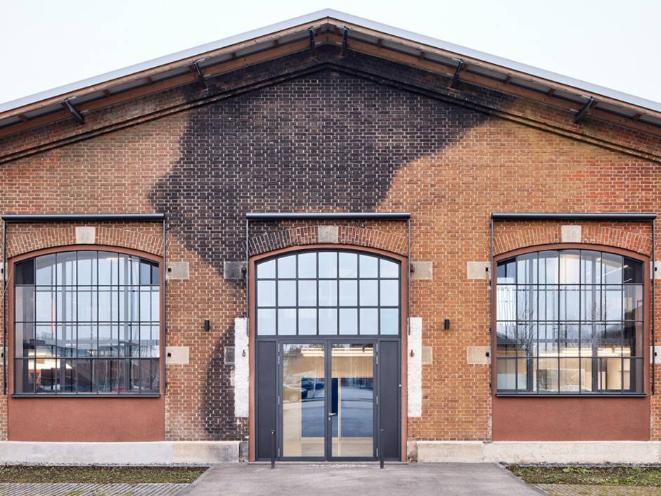 Schüco Stahlsysteme Jansen Bahnausbesserungswerk Neuaubing