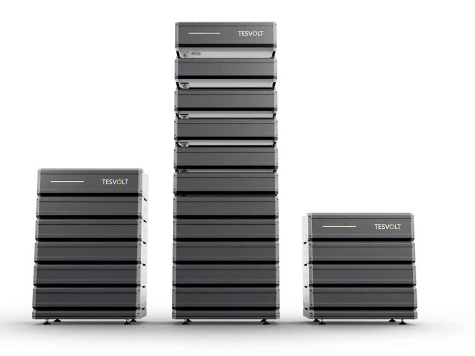 Tesvolt Taytan Batteriespeicher stapelbar
