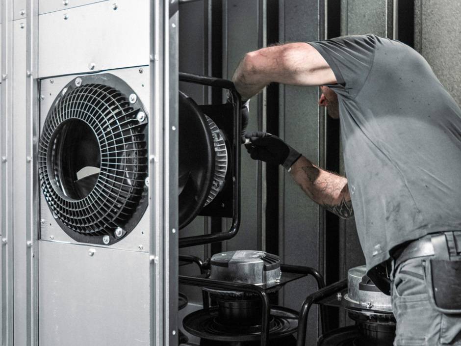 Flughafen München Retrofit Lüftungsanlagen Ebm-Pabst