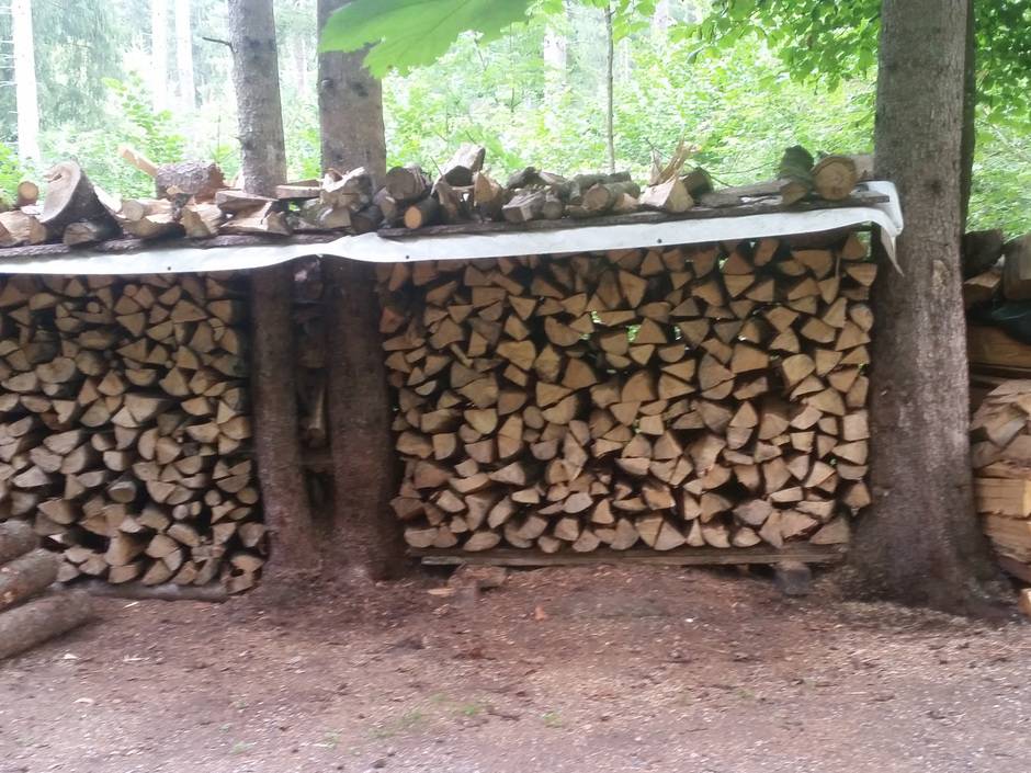 Brennholz wird in der Regel aus Kronen- oder Stammholz gewonnen, dass für andere Zwecke nicht geeignet ist