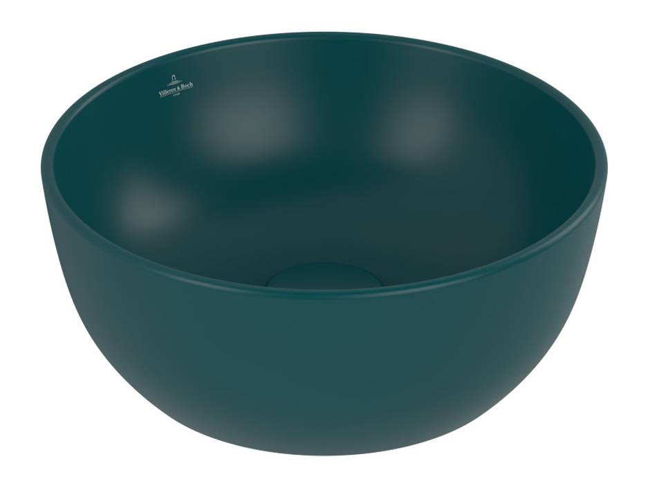 Villeroy & Boch Artis Aufsatzwaschbecken Schale tief Grün