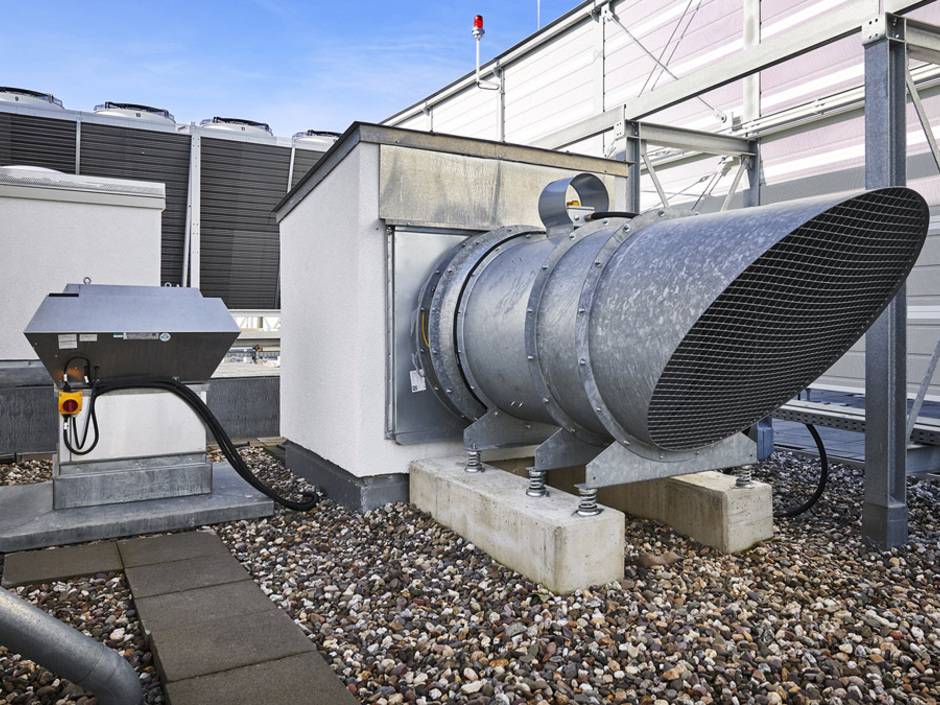 Systemair Rauchdruckanlage