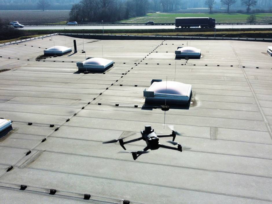 Sita Air Digitales Dachaufmaß per Drohne