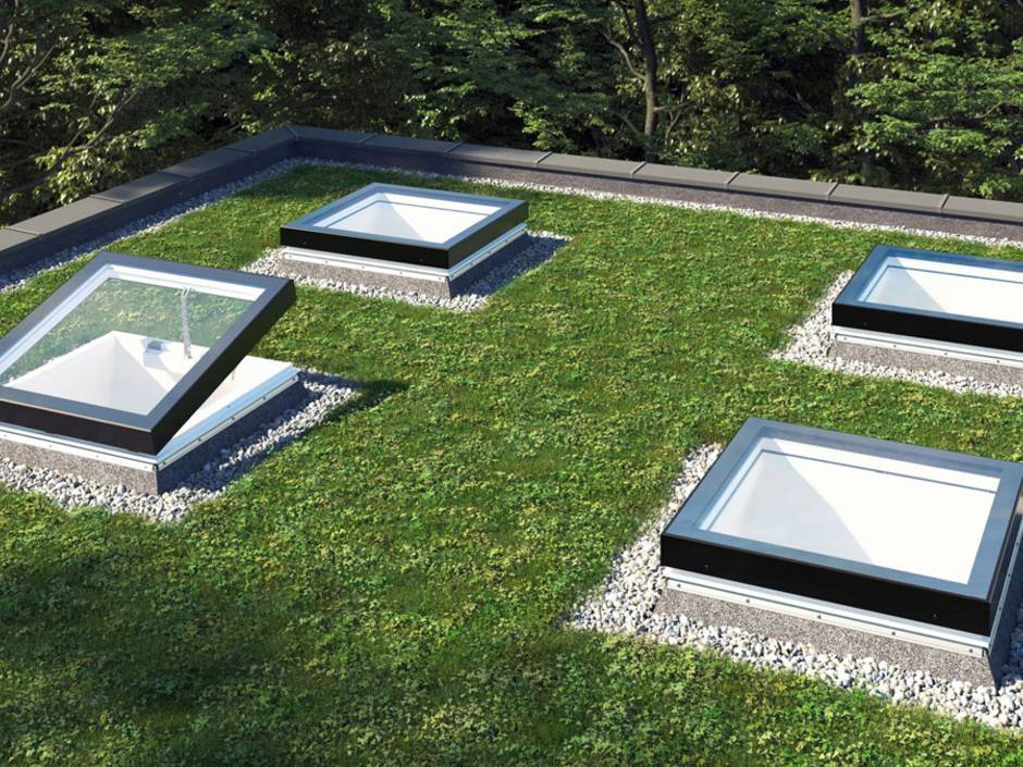 Velux Top Glass 100 Flachdachfenster