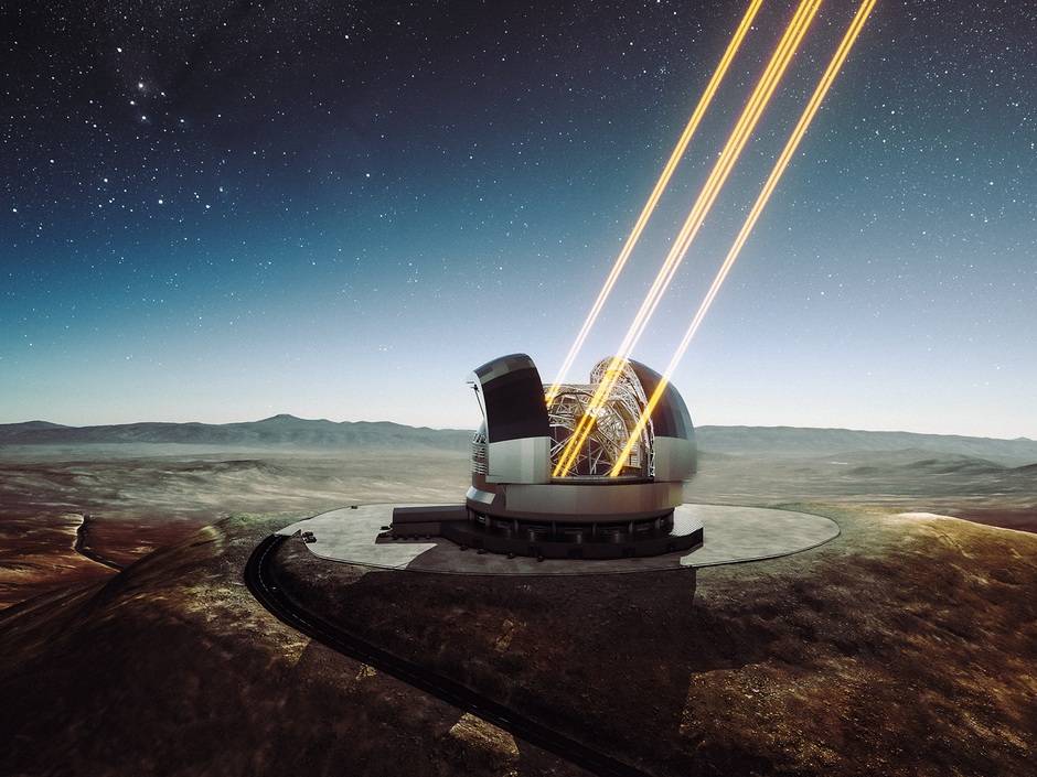 RLT-Anlagen kühlen Lasersysteme des größten Teleskops der Welt RLT-Anlagen kühlen Lasersysteme des größten Teleskops der Welt