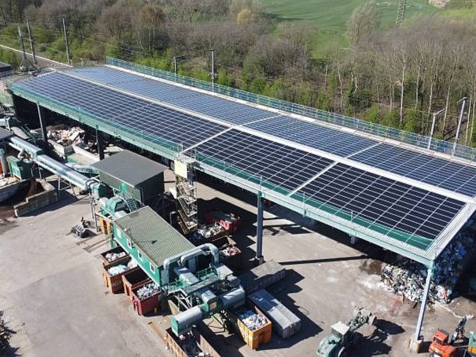 Jan Heitmann GmbH mit Photovoltaikanlage