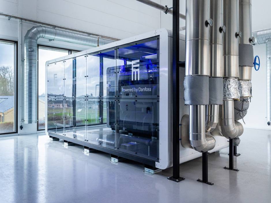 Danfoss Wärmepumpen für Krankenhäuser
