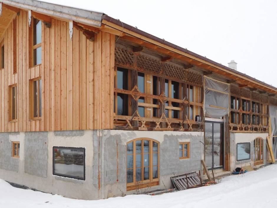 PYD-Alu Floor für altes Bauernhaus