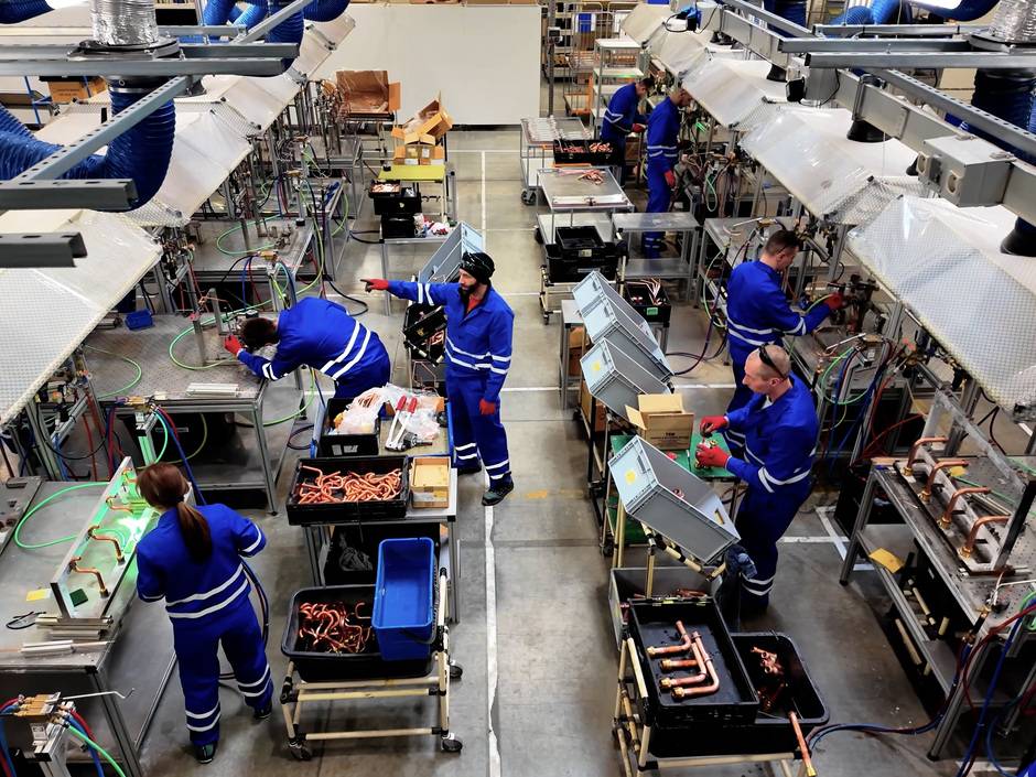 Panasonic-Wärmepumpenfertigung in Tschechien