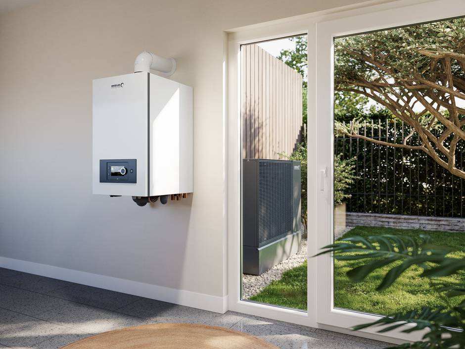 Brötje: WGB.2 Brennwertkessel für hybride Heizsysteme Brötje: WGB.2 Brennwertkessel für hybride Heizsysteme