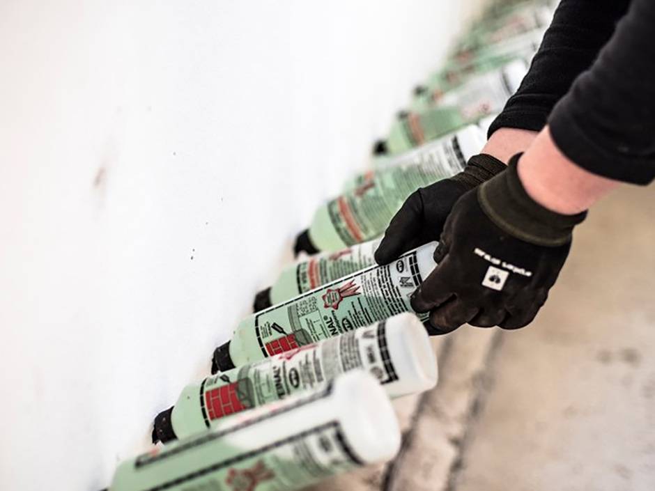 Veinal feuchte Mauern trockenlegen