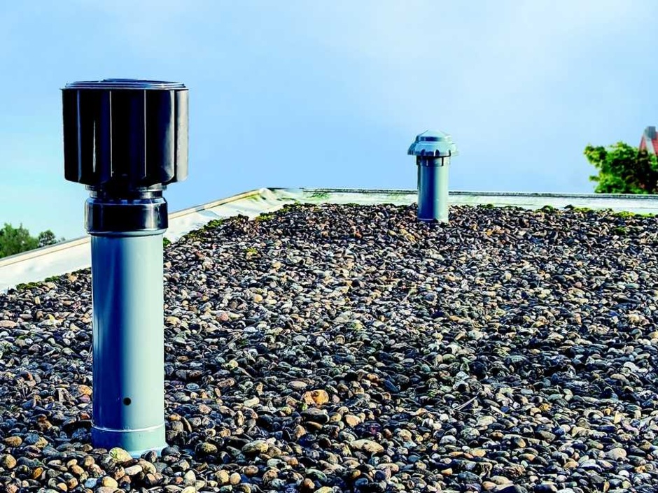 Zwangsentlüfter mit Rotor von Fleck