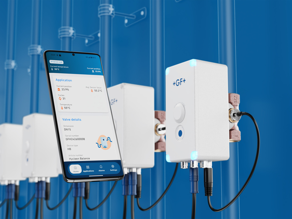 Hycleen Balance: Digitales Ventil optimiert Warmwasserhygiene und Energieverbrauch Hycleen Balance: Digitales Ventil optimiert Warmwasserhygiene und Energieverbrauch