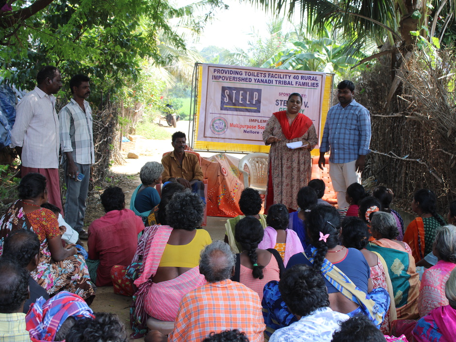 Sanitärversorgung in Indien: STELP baut 40 Toiletten für nachhaltige Hygiene