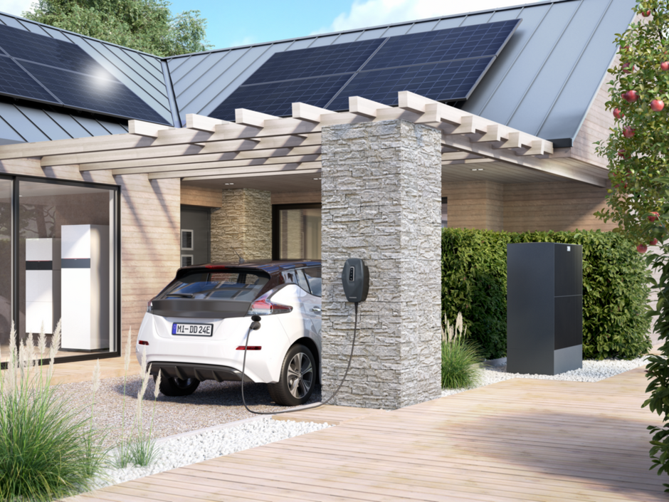 Viessmann Wärmepumpen, Photovoltaikanlagen, Stromspeicher und Wallbox können zukünftig durch Stromlieferverträge und Energiedienstleistungen von LichtBlick ergänzt werden.