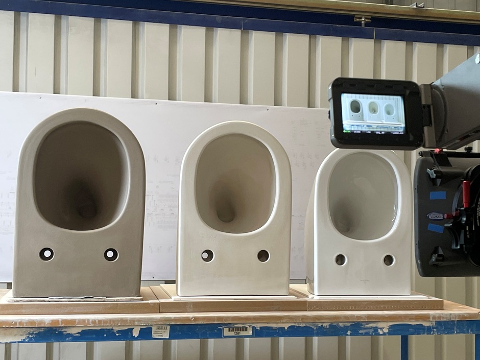 Sendung mit der Maus bei Villeroy & Boch: So entsteht ein TwistFlush-WC Sendung mit der Maus bei Villeroy & Boch: So entsteht ein TwistFlush-WC