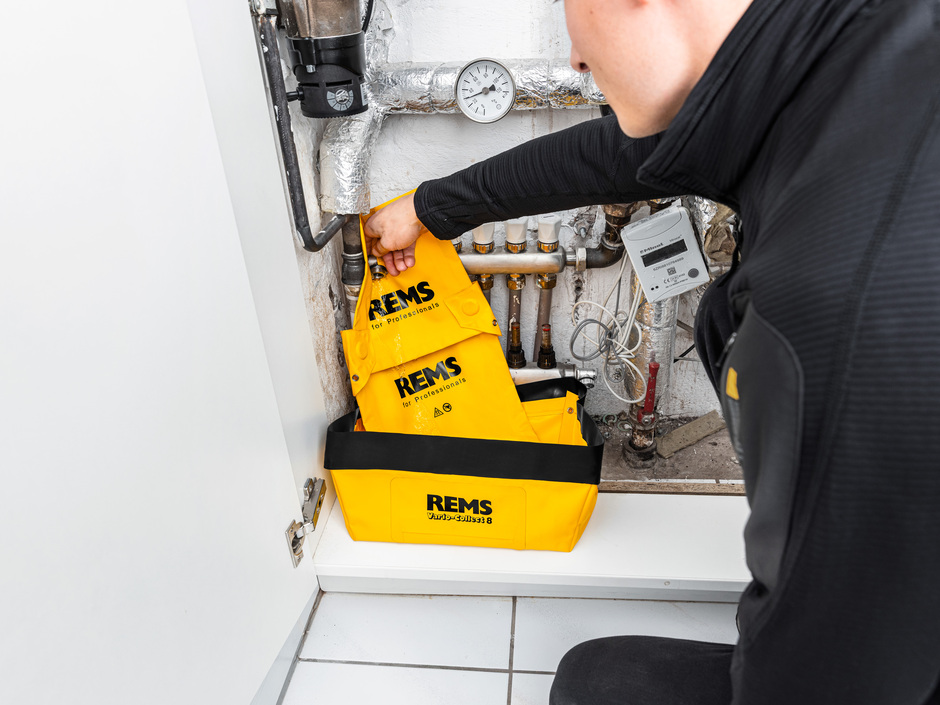 Rems Vario-Collect: Flüssigkeiten sicher auffangen Rems Vario-Collect: Flüssigkeiten sicher auffangen