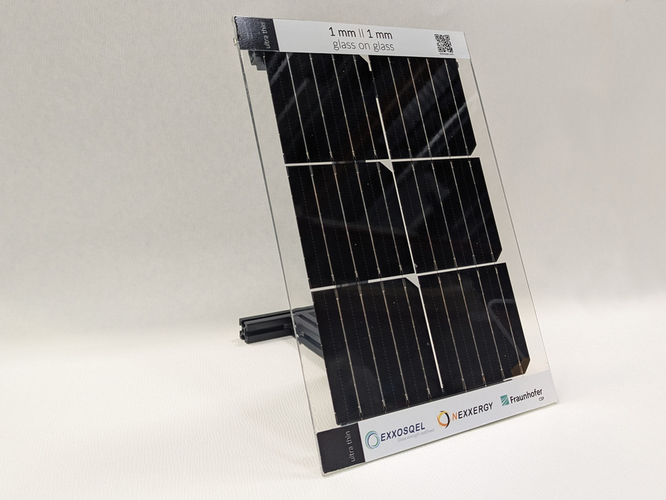 Spezialbeschichtung macht ultradünnes Glas-Glas-PV-Modul robuster Spezialbeschichtung macht ultradünnes Glas-Glas-PV-Modul robuster