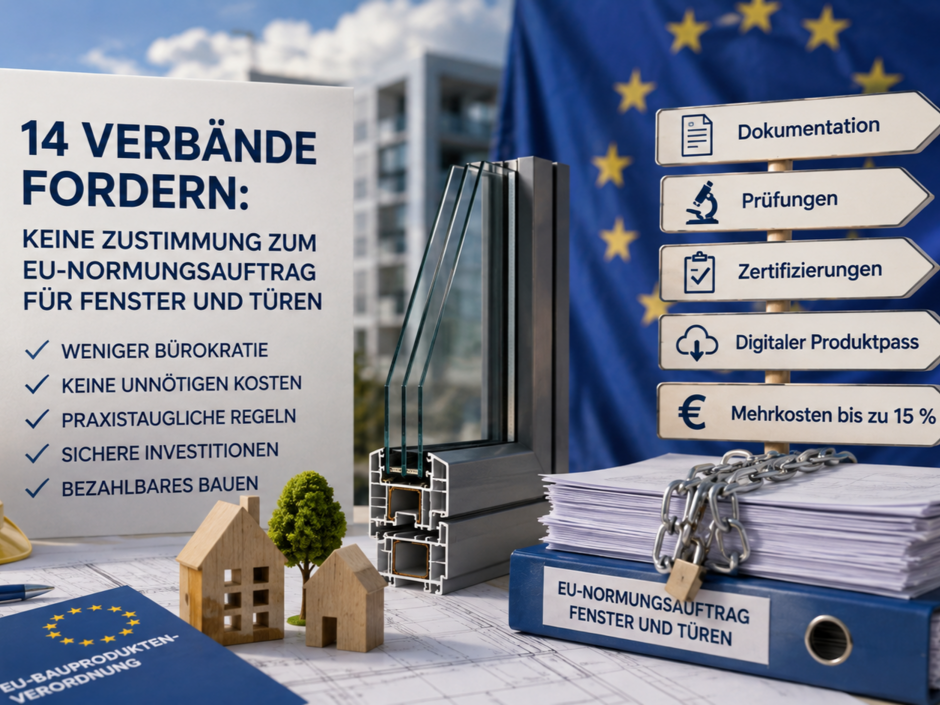 Darum warnen Verbände vor EU-Entwurf zu Bauprodukten Darum warnen Verbände vor EU-Entwurf zu Bauprodukten