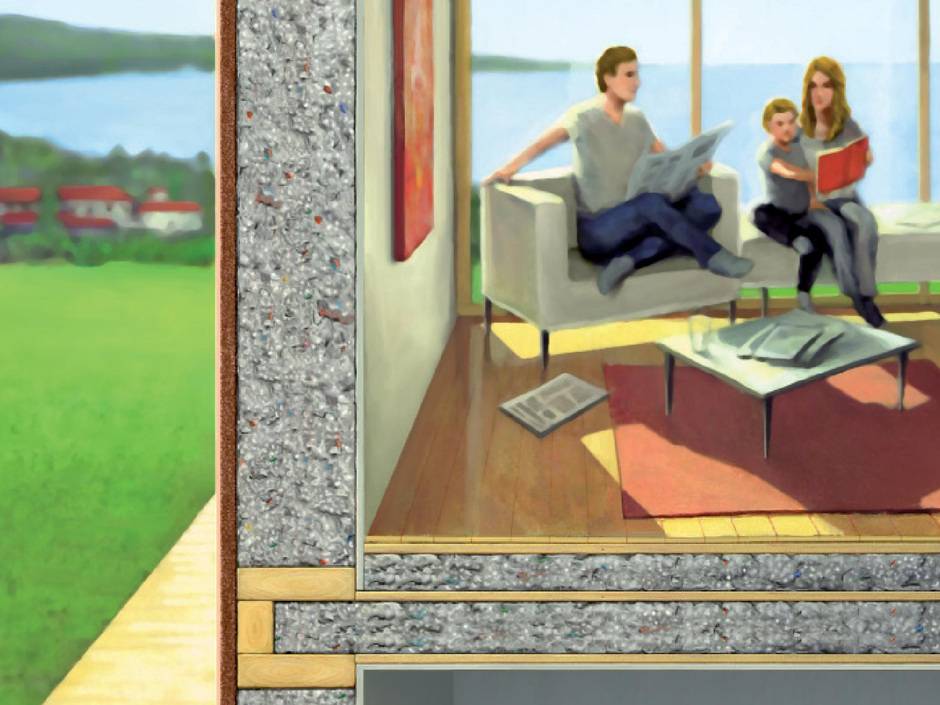 Kapillaraktive Dämmung: Mit Cellulose gegen Feuchteschäden Kapillaraktive Dämmung: Mit Cellulose gegen Feuchteschäden