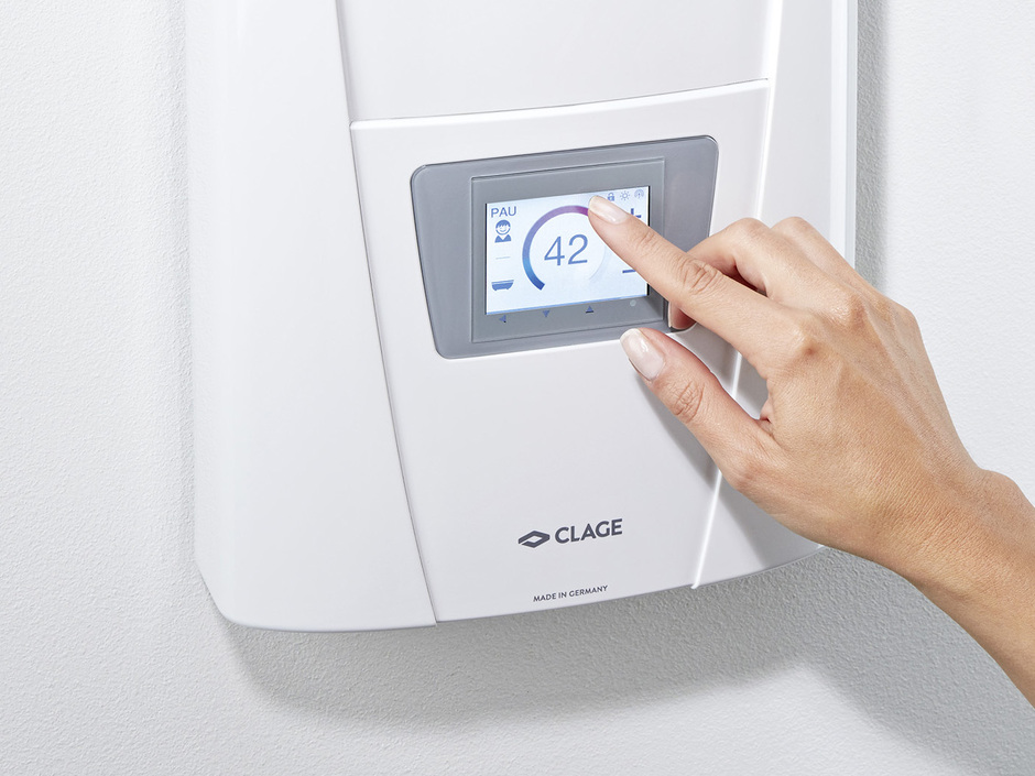 Clage Durchlauferhitzer DSX mit Touch-Display Clage Durchlauferhitzer DSX mit Touch-Display