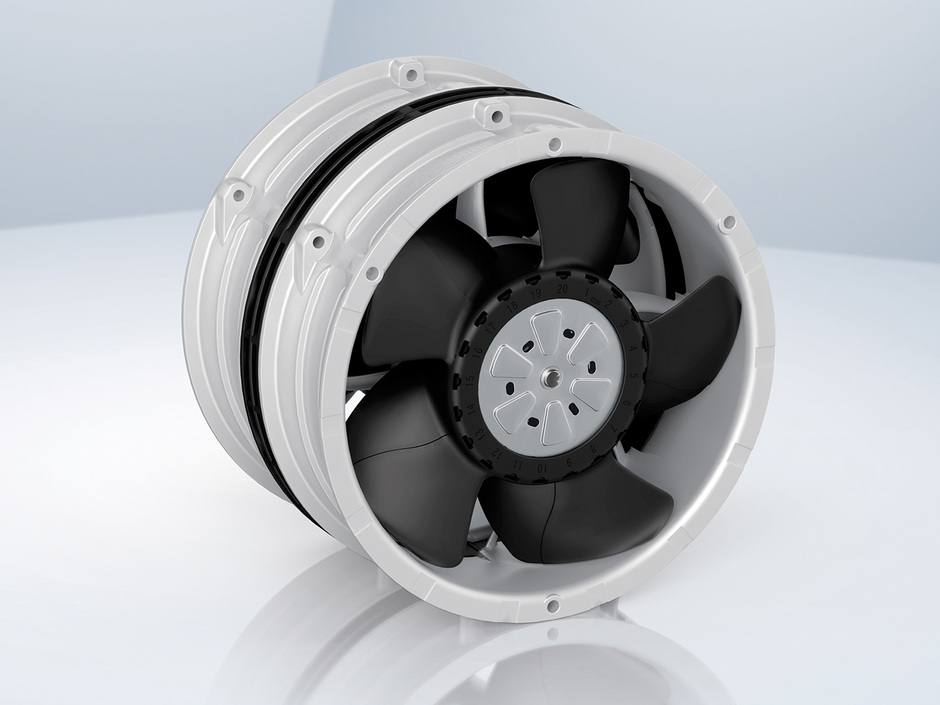 Neuer Lüfter von ebm papst: Wenn zwei Lüfter zusammenarbeiten Neuer Lüfter von ebm papst: Wenn zwei Lüfter zusammenarbeiten