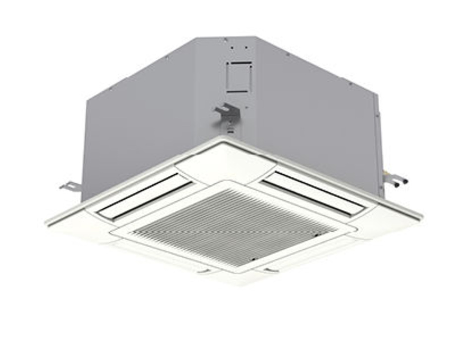 Hitachi Refrigeration: 4-Wege Minikassette für Eurorasterdecken Hitachi Refrigeration: 4-Wege Minikassette für Eurorasterdecken